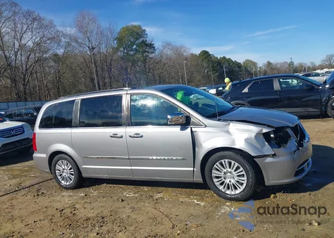 2013 Chrysler Town & Country Touring-L from USA, damaged, VIN 2C4RC1CG3DR809727